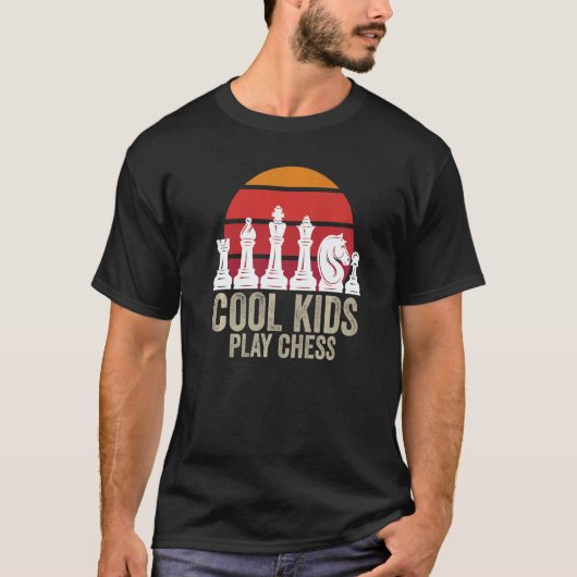 T-shirt Chess Chessboxing Chess Masters Cool Kids Play Che (Devant)