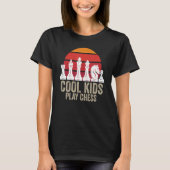 T-shirt Chess Chessboxing Chess Masters Cool Kids Play Che (Devant)