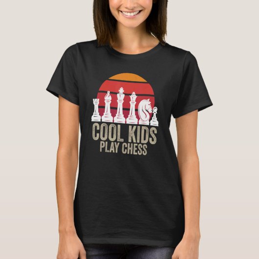 T-shirt Chess Chessboxing Chess Masters Cool Kids Play Che (Devant)