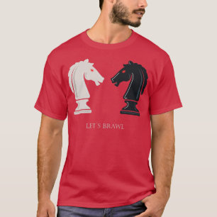 T-shirt Chess Club Jeu Cheval pièce d'échecs hommes femmes