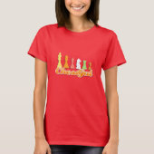 T-shirt Chess Gal (Devant)