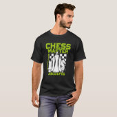T-shirt Chess Master Chess Board Pieces Checkmate Grandmas (Devant entier)