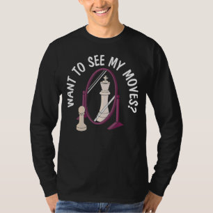 T-shirt Chess Move Sport Grand-Maître Jeu d'échecs Jouer
