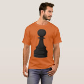 T-shirt Chess PawnJour national d'échecs Cool de matchs (Devant entier)