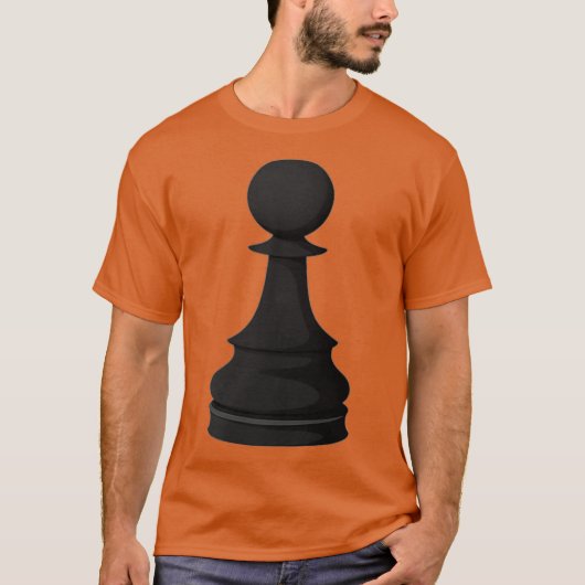 T-shirt Chess PawnJour national d'échecs Cool de matchs (Devant)