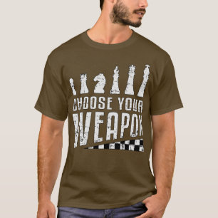 T-shirt Chess Player Lover Chessboard