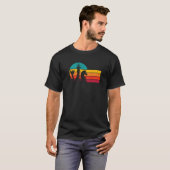 T-shirt Chess Retro Graphic Chess Player Checkmate Board G (Devant entier)
