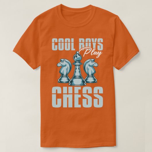 T-shirt Chessman Funny Chess Master Boys Board Jeu Échecs (Design devant)