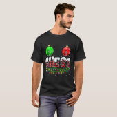 T-shirt Chest Nuts Christmas Funny Matching Couple Chestnu (Devant entier)