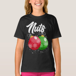 T-shirt Chest Nuts Christmas Matching Couple Chestnuts