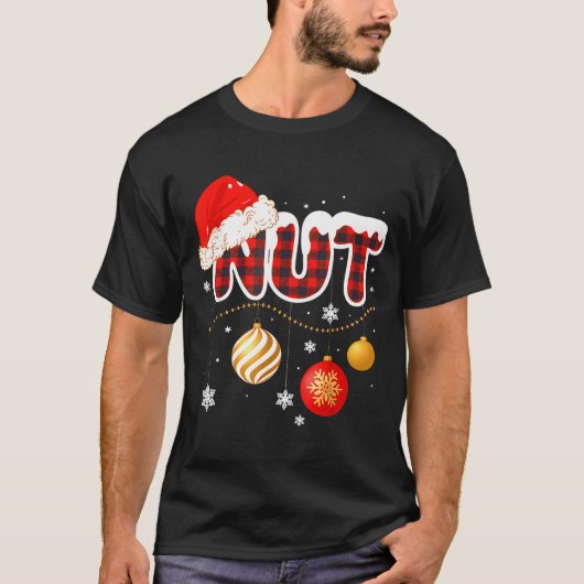 T-shirt Chest Nuts Christmas Matching Couple Chestnuts  (Devant)