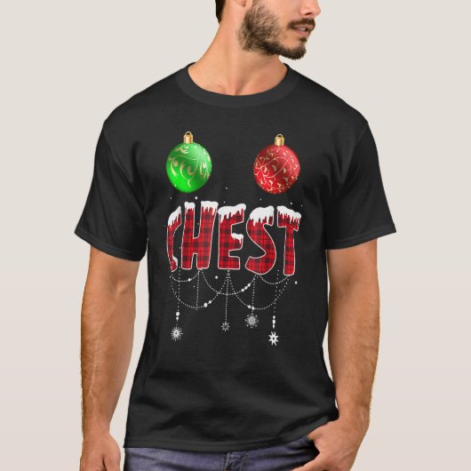 T-shirt Chest Nuts Christmas Matching Couple Chestnuts 1 (Devant)
