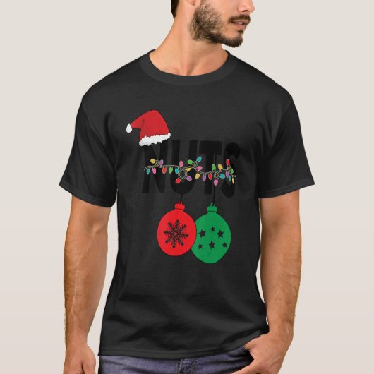 T-shirt Chest Nuts Christmas Matching Couples Chestnuts (Devant)