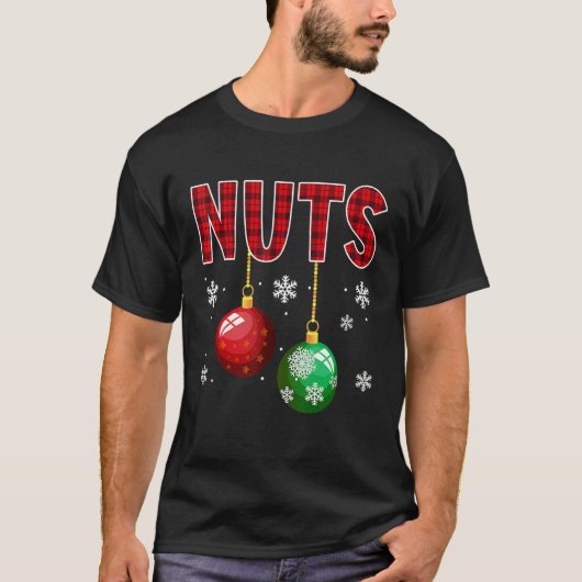 T-shirt Chest Nuts Matching Chestnuts   Christmas Couples  (Devant)