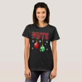T-shirt Chest Nuts Matching Chestnuts Christmas Couples (Devant entier)