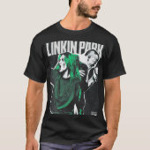 T-shirt Chester Bennington & Emily Armstrong – Powerful Du (Devant)
