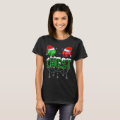 T-shirt Chestnuts Matching Family Funny Chest Nuts Christm (Devant entier)