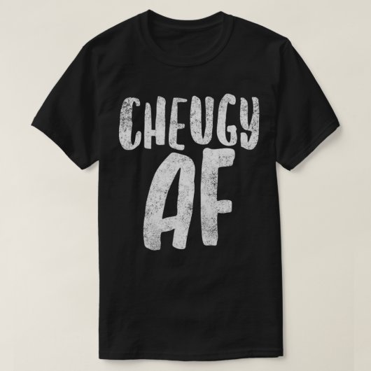 T-shirt Cheugy AF Millennial Gen Z Mode (Design devant)
