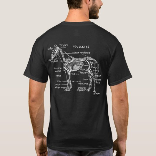 T-shirt Cheval (Dos)
