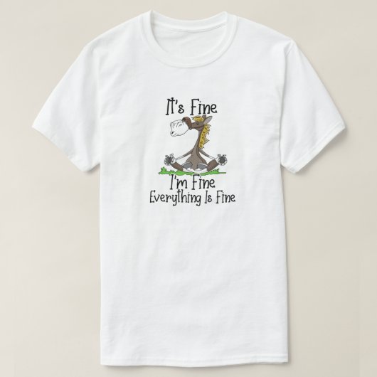 T-shirt cheval (Design devant)