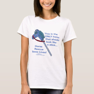 T-shirt Cheval à bâche