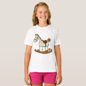 T-shirt Cheval à Bascule (Devant entier)