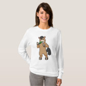 T-shirt Cheval à Mating Vegan (Devant entier)