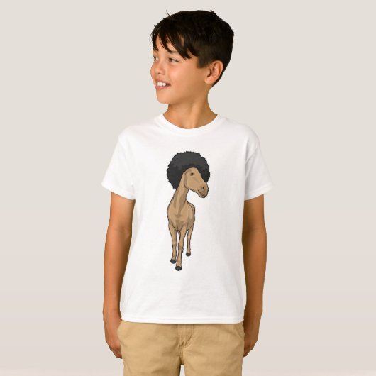T-shirt Cheval Afro (Devant entier)