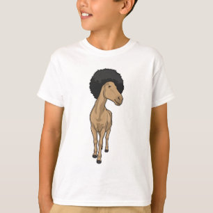 T-shirt Cheval Afro