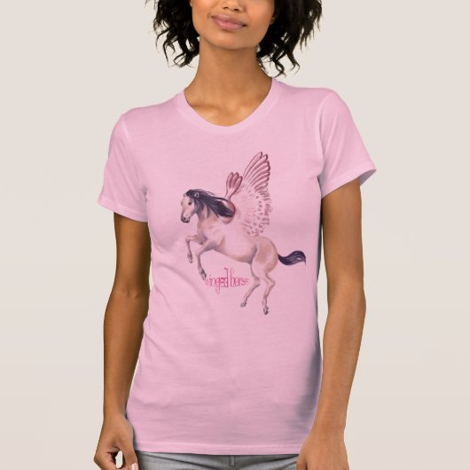 T-shirt cheval ailé Imaginaire (Devant)