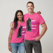 T-shirt Cheval Amant Je Suis Pisces Fille Aime Riding Chev (Unisexe)