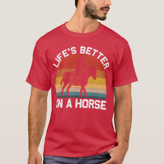 T-shirt Cheval Ami fille Lover