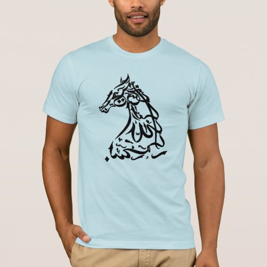 T-SHIRT CHEVAL ARABE (Devant)