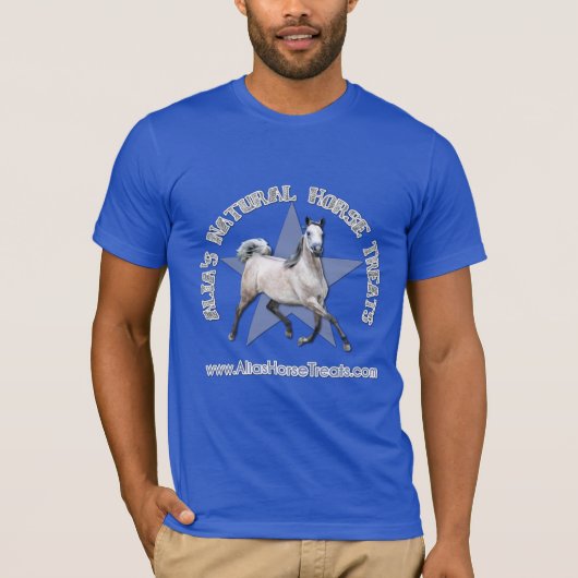 T-shirt Cheval Arabe - festins naturels du cheval d'Alia (Devant)