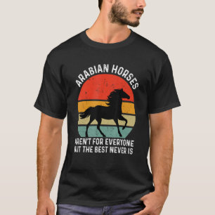 T-shirt Cheval Arabian Horse Propriétaire du Cheval Rétro