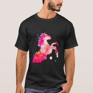 T-shirt Cheval Art équestre
