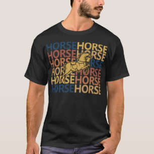 T-shirt cheval artsy