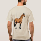 T-shirt Cheval audacieux (Dos)