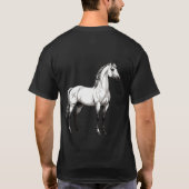T-shirt Cheval blanc (Dos)