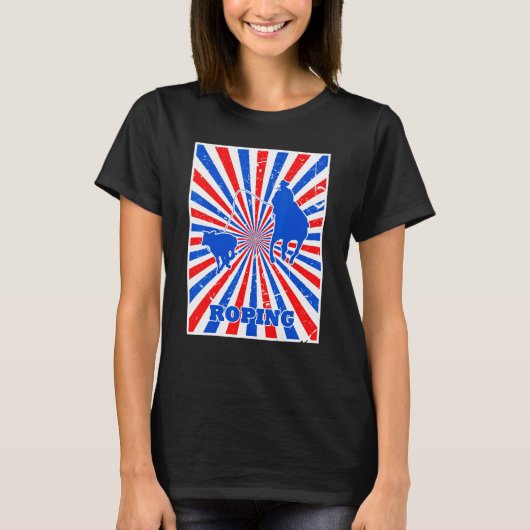 T-shirt Cheval Blanc Bleu Stripes Sunburst (Devant)