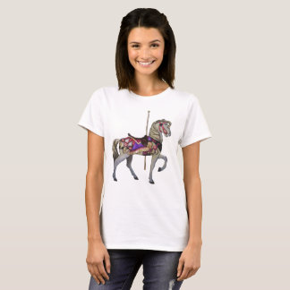 T-shirt Cheval blanc de carrousel