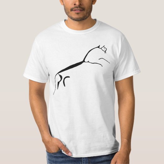 T-shirt Cheval blanc de château d'Uffington (Devant)
