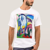 T-shirt Cheval bleu, tableau de Franz Marc (Devant)