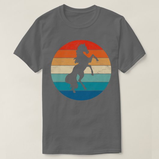 T-shirt Cheval Bronco 1 (Design devant)