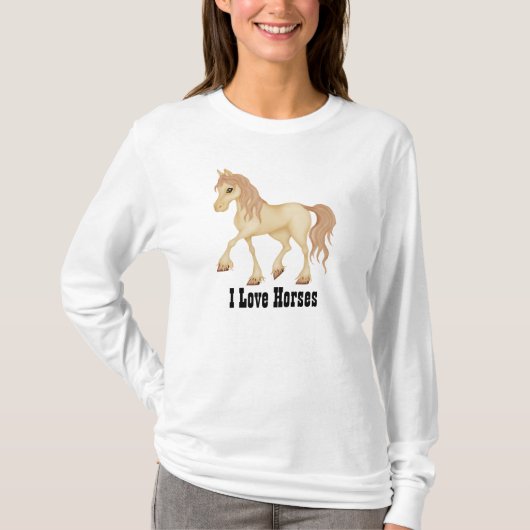 T-shirt Cheval Brown (Devant)