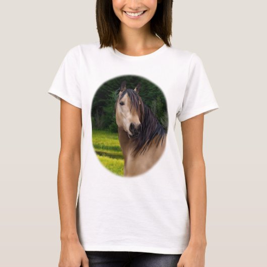 T-shirt Cheval buckskin (Devant)