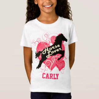 T-Shirt Cheval Carly personnalisé par amant