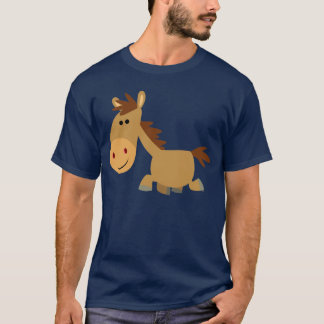 T-shirt Cheval Cartoon Doux
