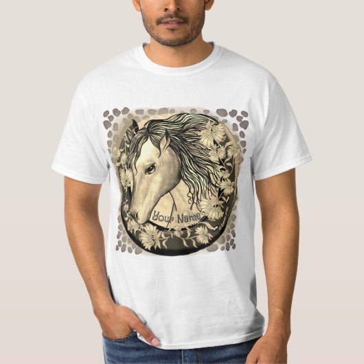 T-shirt Cheval Chanceux (Devant)