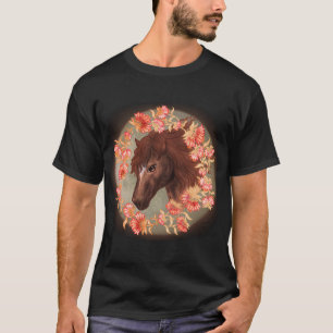 T-Shirt Cheval Châtaigne de Bellflower